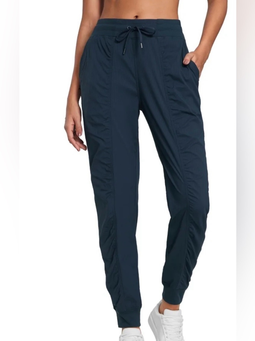NWT CRZ YOGA Navy Casual Jogger Pants